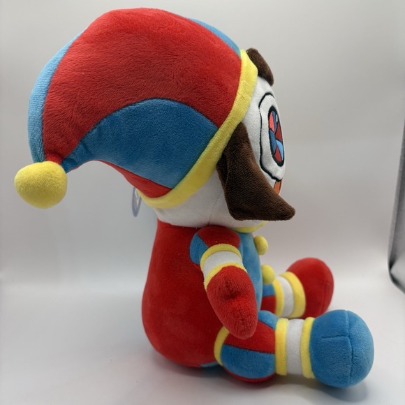 Glitch Productions Amazing Digital Circus Jester Plush Toy Collectible NEW NWT - Picture 3 of 7